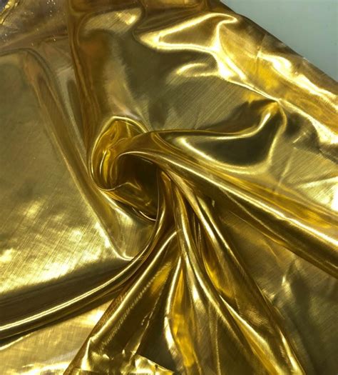 lame metallic polyester fabric buy in bulk|gold lame fabric joann.